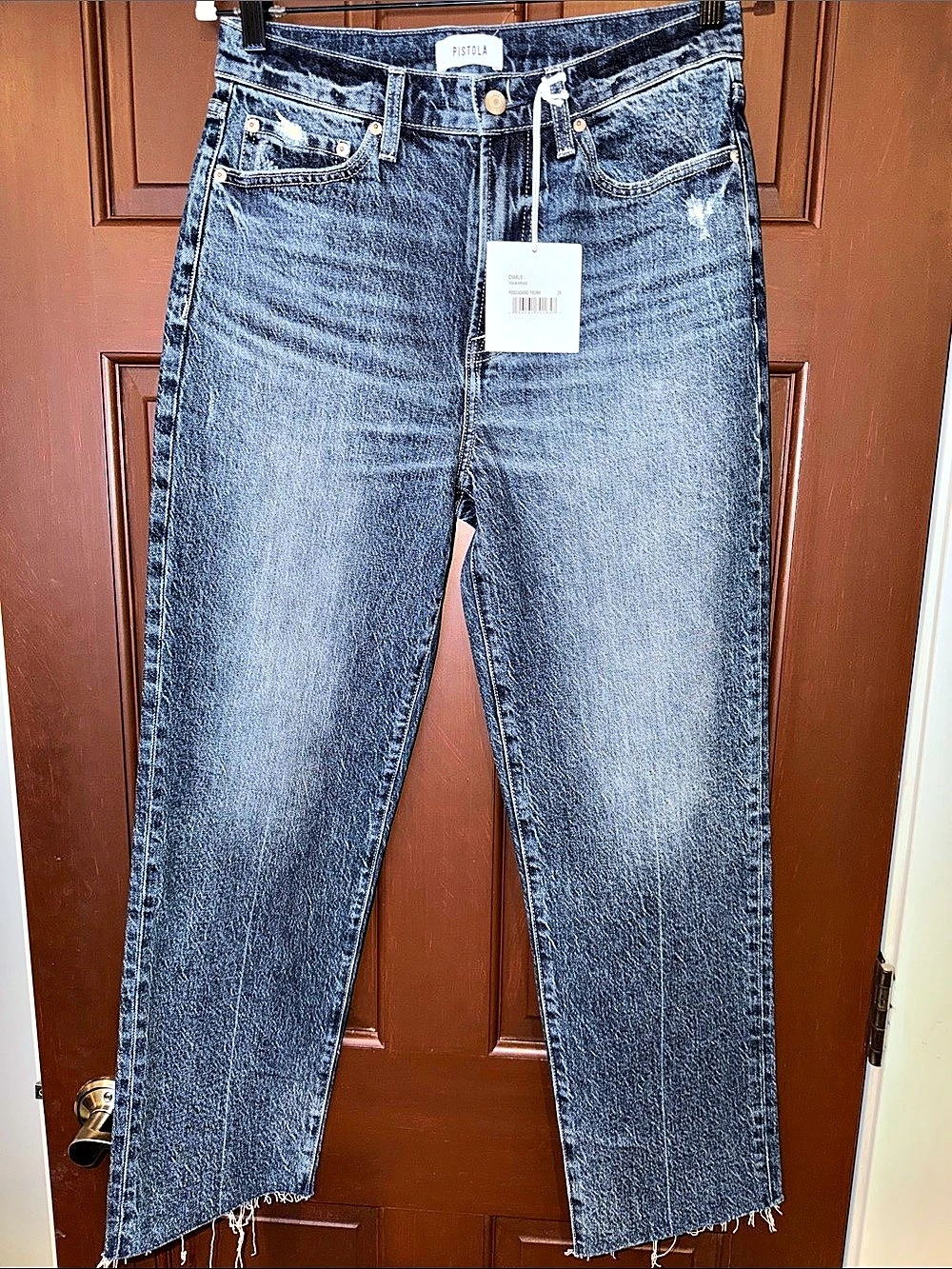TPistola Charlie High Rise Classic Straight Jeans in Forum Vintage, size 28